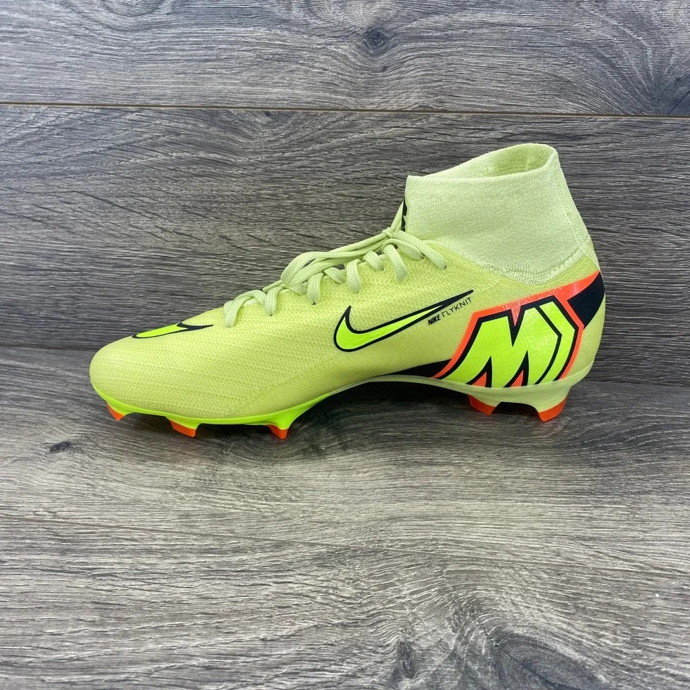 Nike Mercurial Superfly 10 PRO Soccer Cleats Mens 7.5 Volt Yellow HF9433-300